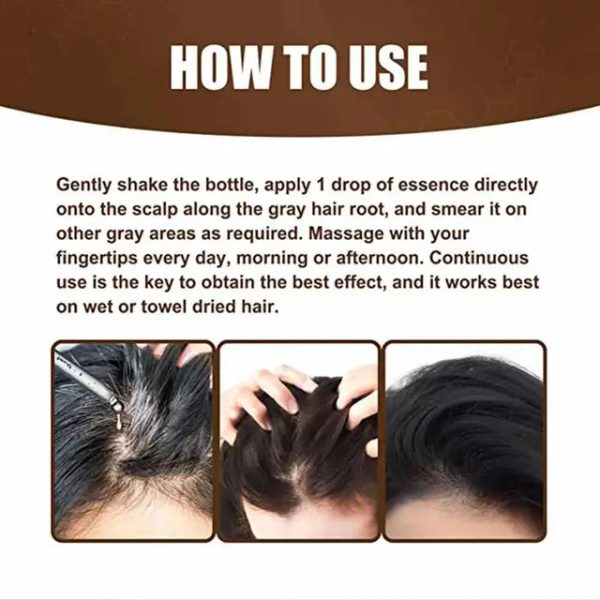 Anti-Grey Hair Spray - Natural Ganoderma Formula (30ml)