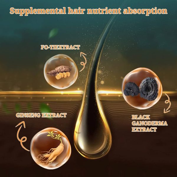 Anti-Grey Hair Spray - Natural Ganoderma Formula (30ml)