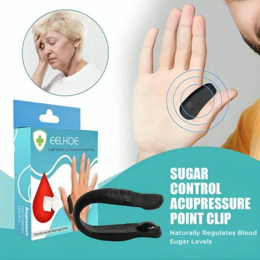 Sugar Control LI4 Acupressure Clip – Pain & Stress Relief | Natural Blood‑Sugar Support | Lightweight &amp; Portable